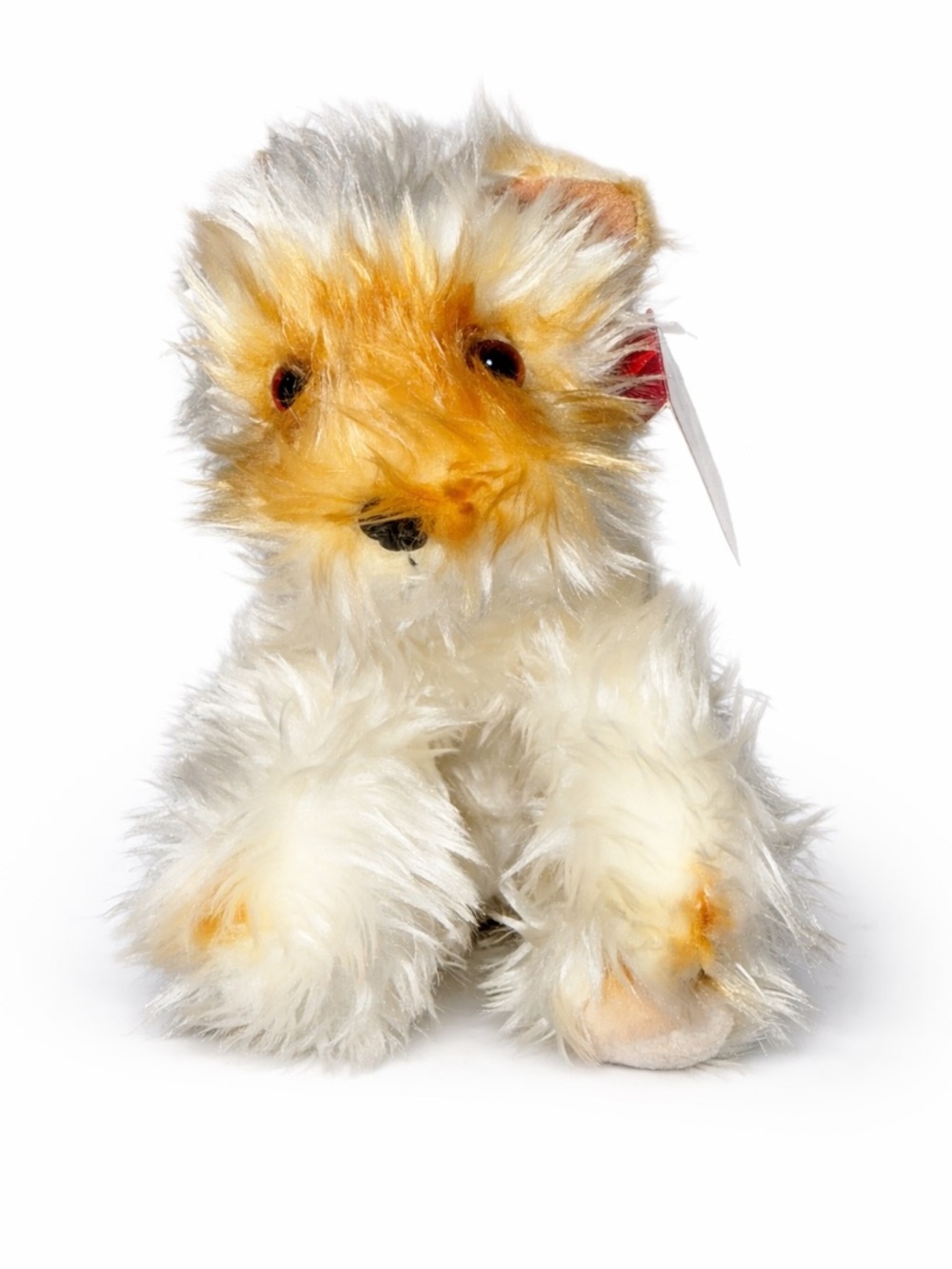 Trix The Teacup Terrier Puppy Dog Russ Berrie Plush Furry 8" BRAND NEW RARE NWT!